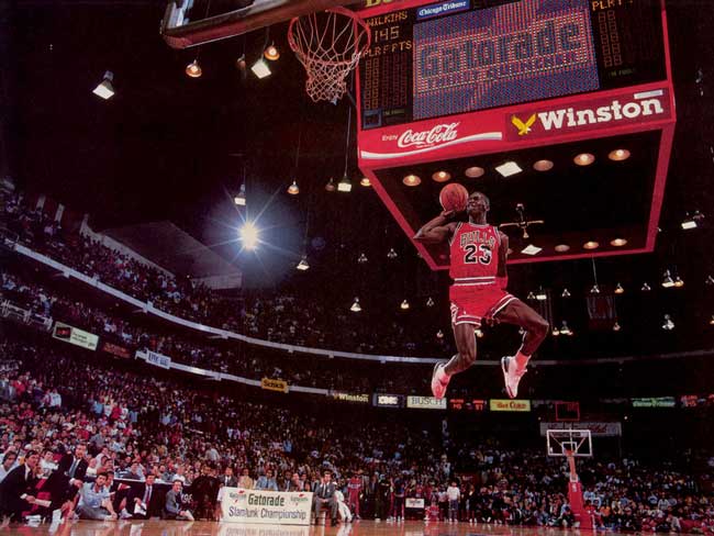photo michael jordan dunk #19