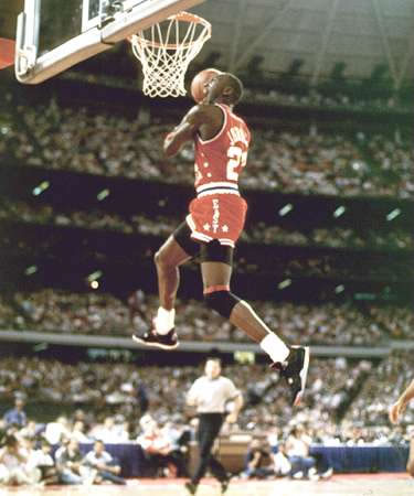 photo michael jordan dunk #5