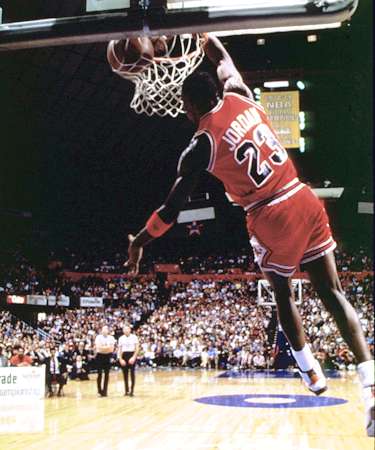 photo michael jordan dunk #7