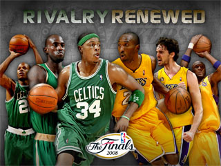 Finale '10 Celtics - Lakers