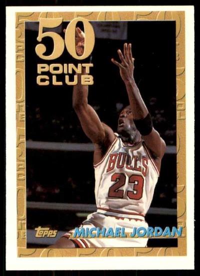 Michael Jordan - 93/94 Topps 50-Point Club Card